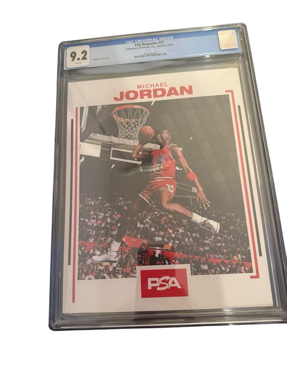 PSA Magazine #37 Collectors Universe January 2025 Michael Jordan Cover CGC 9.2